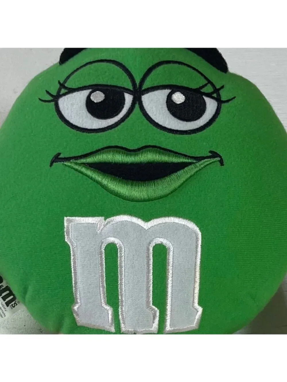 M&Ms Character Plush Toy Green Hand Stitched Stuffed